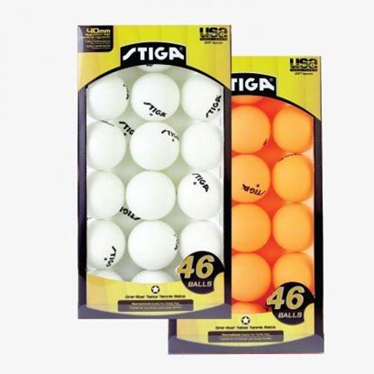 Picture of Stiga 46 Pack Table Tennis Balls