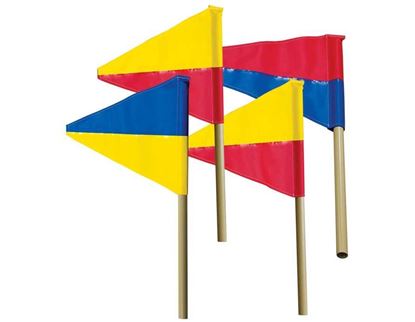 Picture of Castle Set of 4 Flags