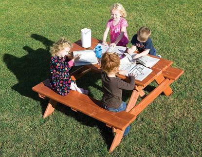 Picture of Free Standing Picnic Table