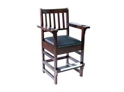 Picture of Presidential Billiards Espresso Spectator Chair