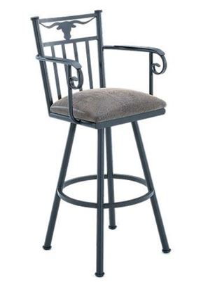 Picture of Callee Longhorn Swivel Barstool