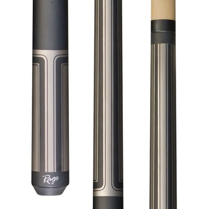 Picture of Rage Matte Silver Bolt Wrapless Cue