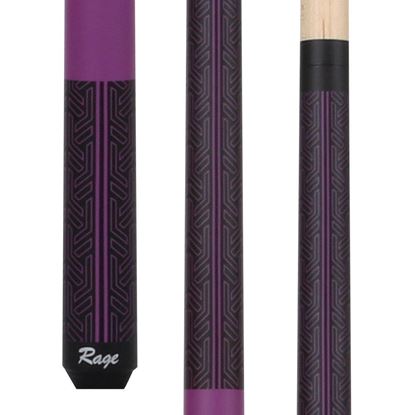 Picture of Rage Matte Purple Galaxy Wrapless Cue