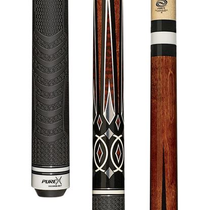 Picture of Pure X Cherry & Black/White Points with MZ Grip - Turbo Lock / 11.75mm