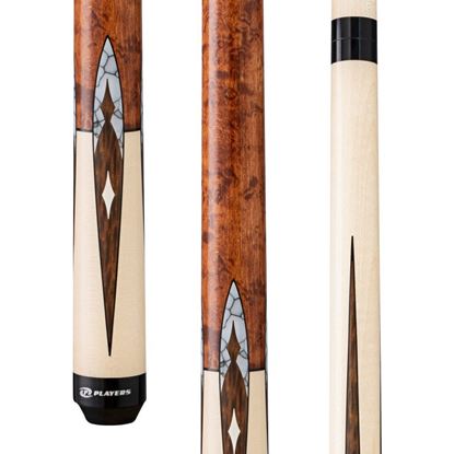 Picture of Players Birdseye & Maple with White Recon Wrapless Cue